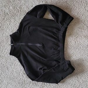 P'tula Crop Quarter Zip